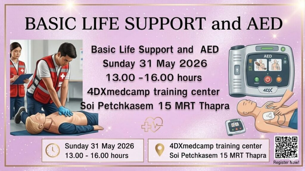 Basic Life support and AED on Sunday 31 May 2026 - CAMPHUB