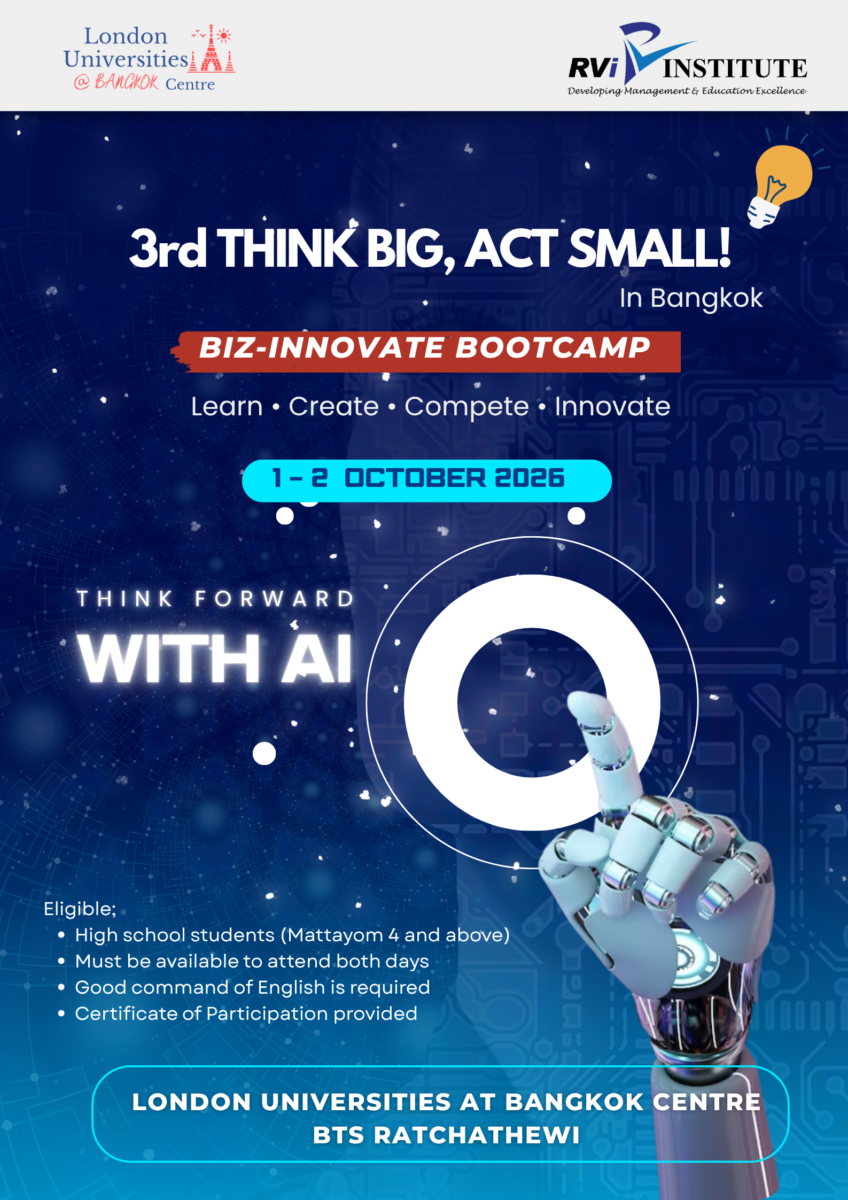 THINK BIG. ACT SMALL 🚀 BIZ-INNOVATE BOOTCAMP