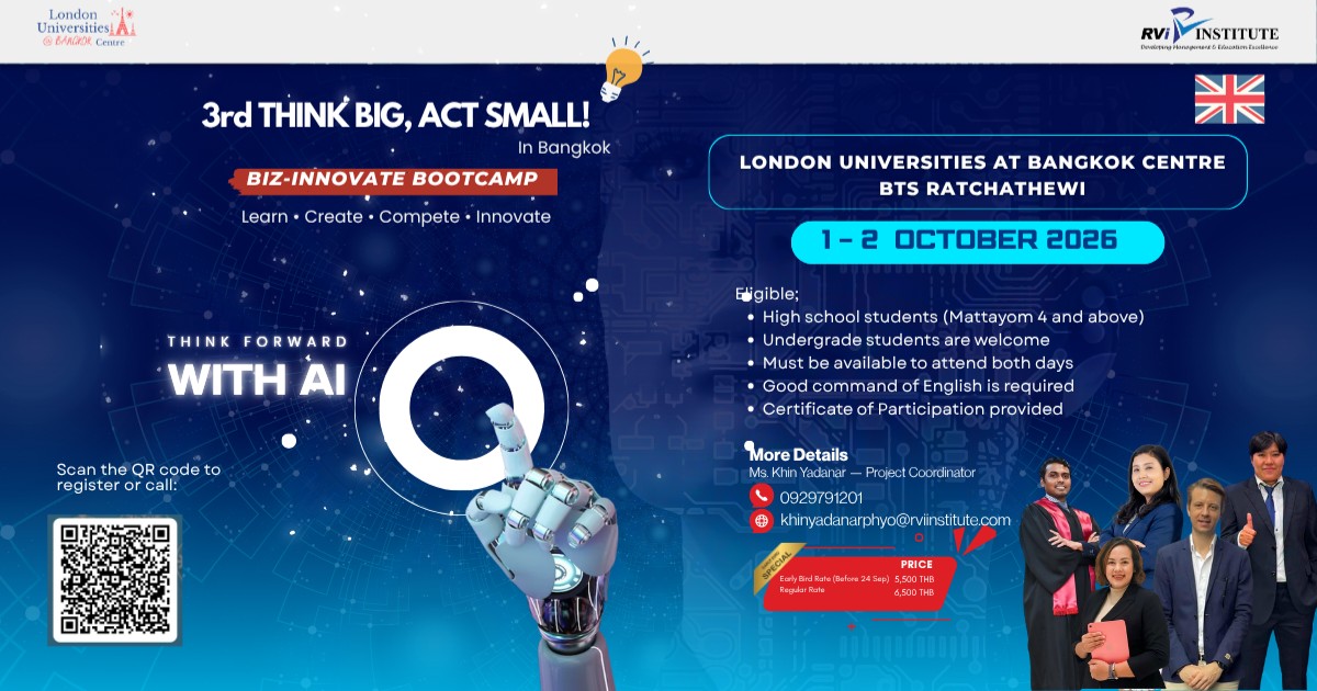 THINK BIG. ACT SMALL 🚀 BIZ-INNOVATE BOOTCAMP
