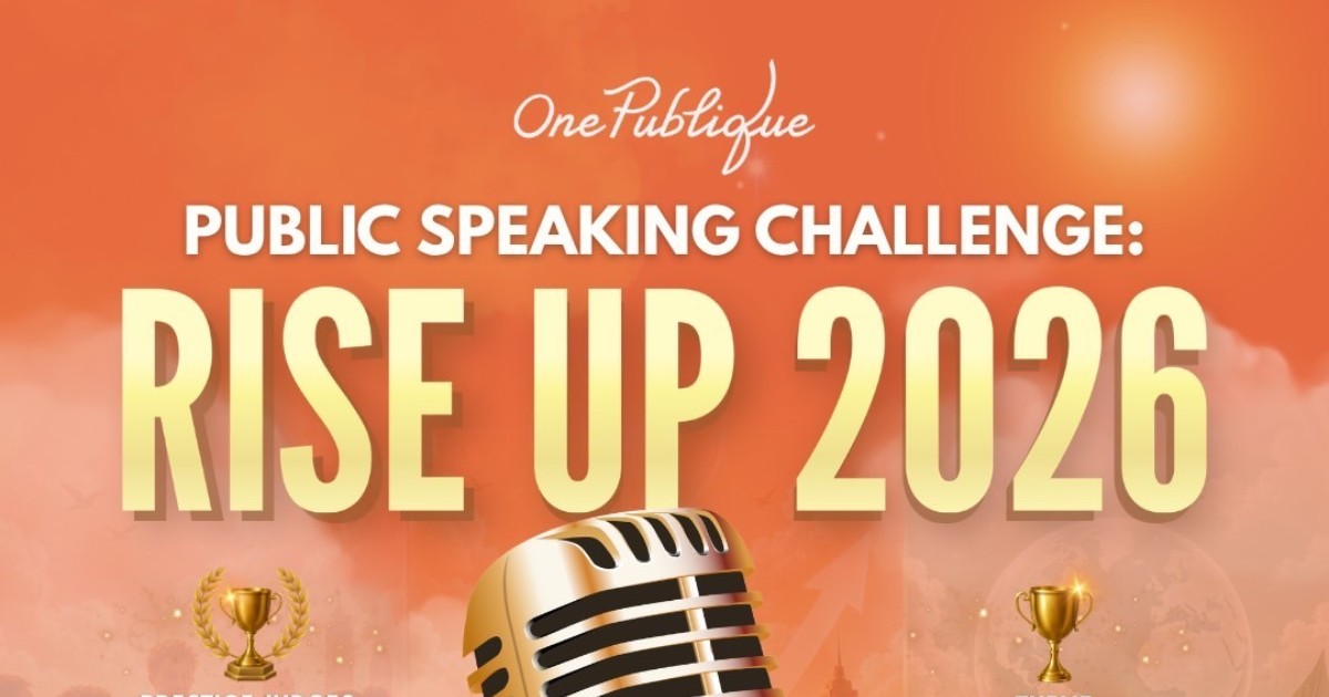 One Publique “Public Speaking Challenge: Rise Up 2026“