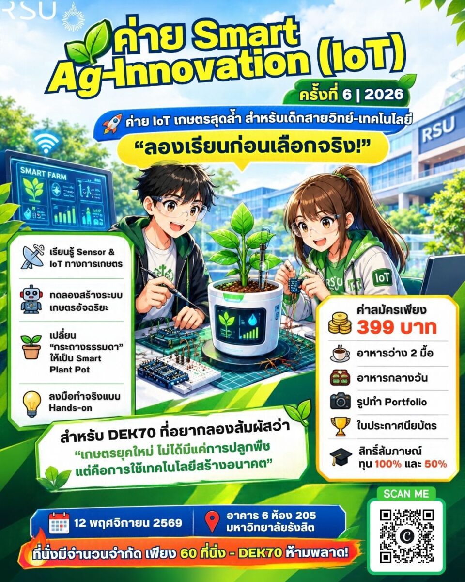 ค่าย Smart Ag-Innovation ครั้งที่ 6