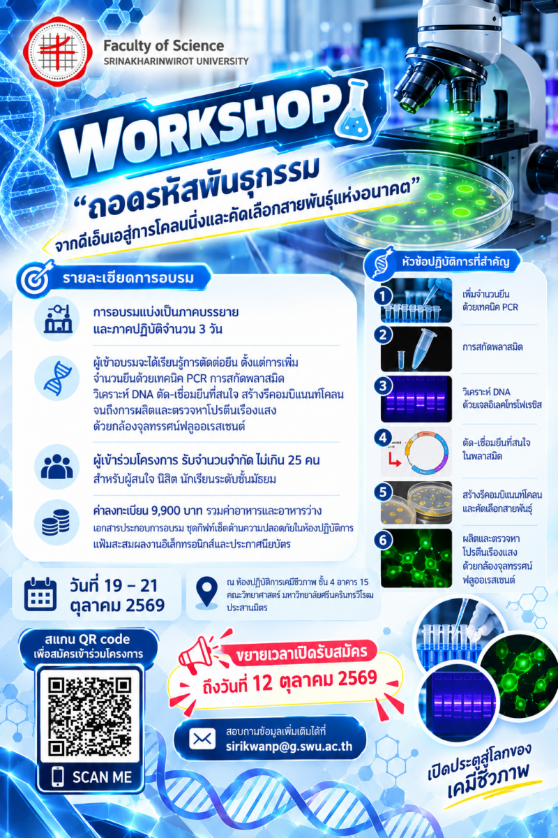 ถอดรหัสพันธุกรรมจากดีเอ็นเอสู่การโคลนนิ่งและคัดเลือกสายพันธุ์แห่งอนาคต